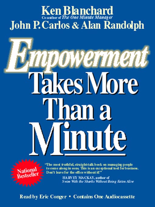 Title details for Empowerment Takes More Than a Minute by Ken Blanchard - Available